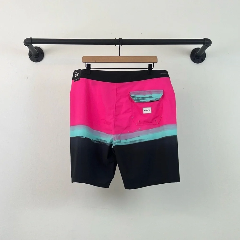 NWT Men’s Hurley Phantom Pure Glass 20” Board Shorts
